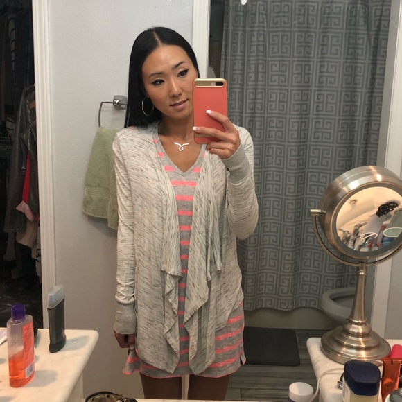 NWOT! Articles of Society Cascading Open front Cardigan - Picture 1 of 8